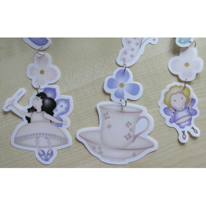 Decofun 70-114 - Lasten varjostin HEIRLOOM E27 lasten kattovalaisimeen 430x230 mm