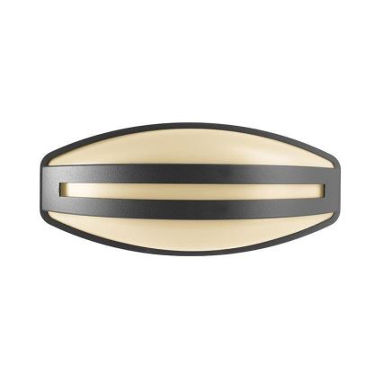 Deko-Light 731093 - LED-ulkoseinävalaisin ERIDANI LED/13W/230V IP44 antrasiitti