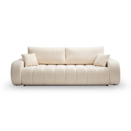 DESIO kolmen hengen vuodesohva, beige