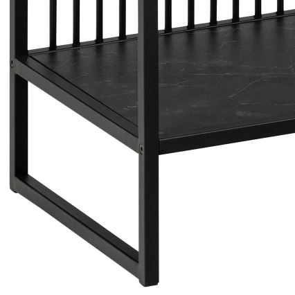 Kirjahylly DEVIN musta