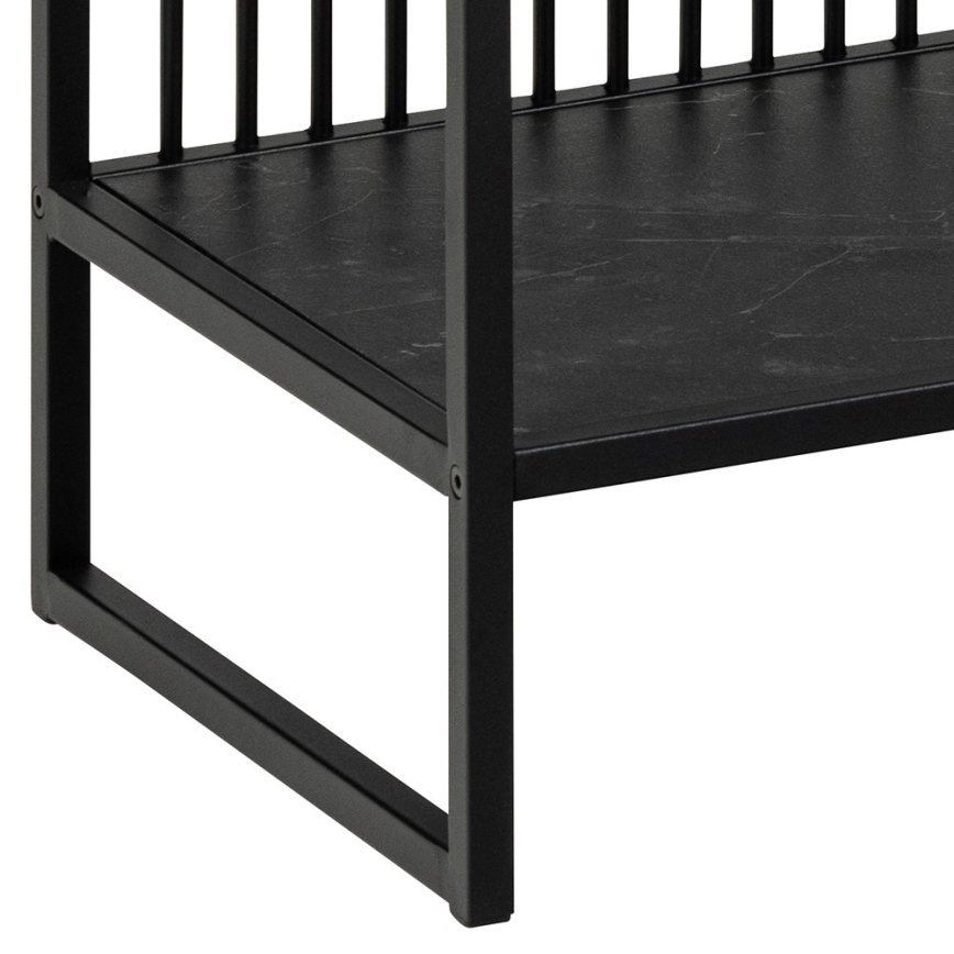 Kirjahylly DEVIN musta