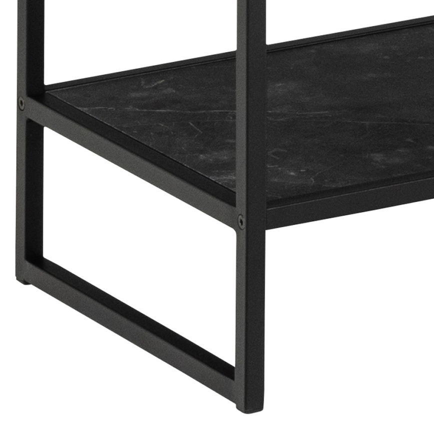 Kirjahylly DEVIN musta