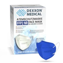 DEXXON MEDICAL Hengityssuojain FFP2 NR Syvän sininen 1kpl