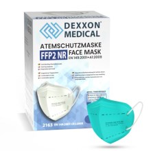 DEXXON MEDICAL Respirator FFP2 NR Azure 1 kpl