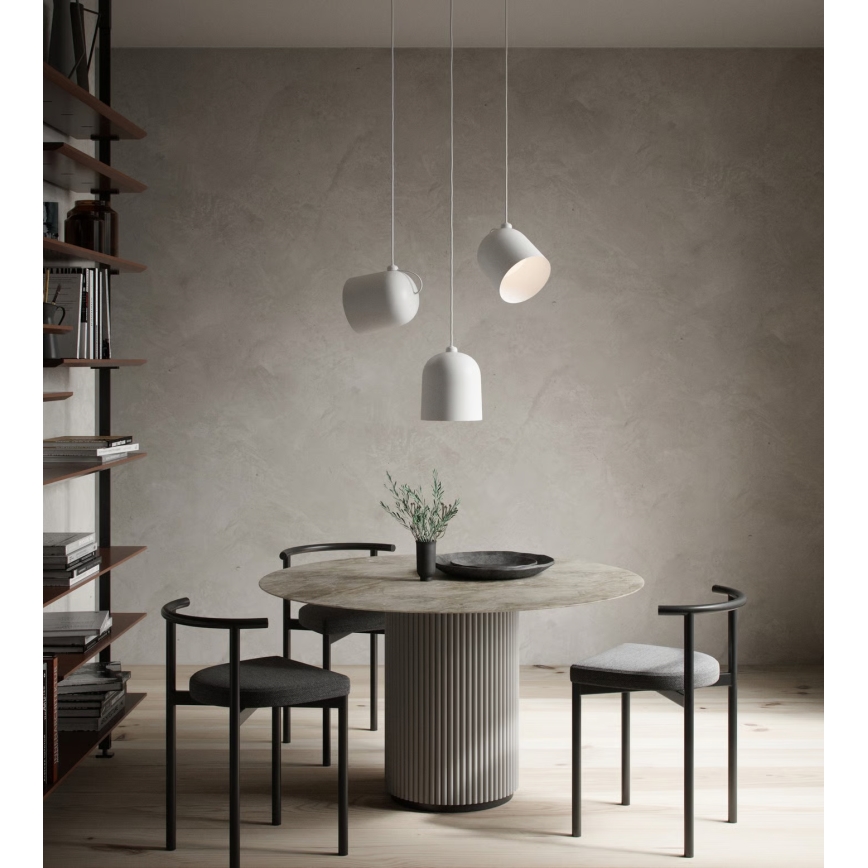 DFTP by Nordlux - ANGLE riippuvalaisin vaijerilla 1xE27/25W/230V valkoinen