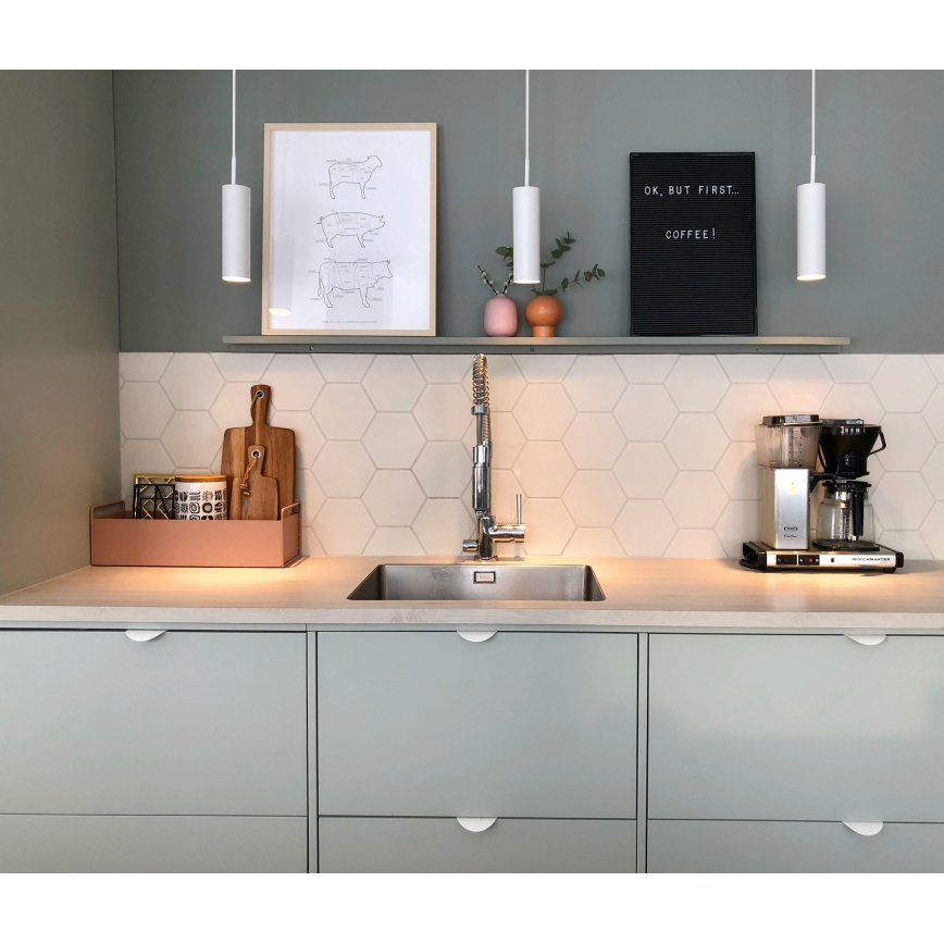 DFTP by Nordlux - Kaapeliriippuvalaisin MIB 1xGU10/8W/230V valkoinen