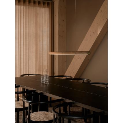 DFTP by Nordlux - LED himmennettävä riippuvalaisin vaijerilla AKENO LED/25W/230V 3000K saarni