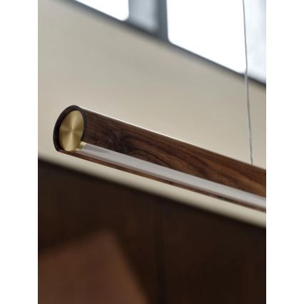 DFTP by Nordlux - LED himmennettävä riippuvalaisin vaijerilla AKENO LED/25W/230V 3000K saarni