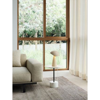 DFTP by Nordlux - Pöytävalaisin säädettävällä lampunvarjostimella ALIGN 1xE27/25W/230V beige