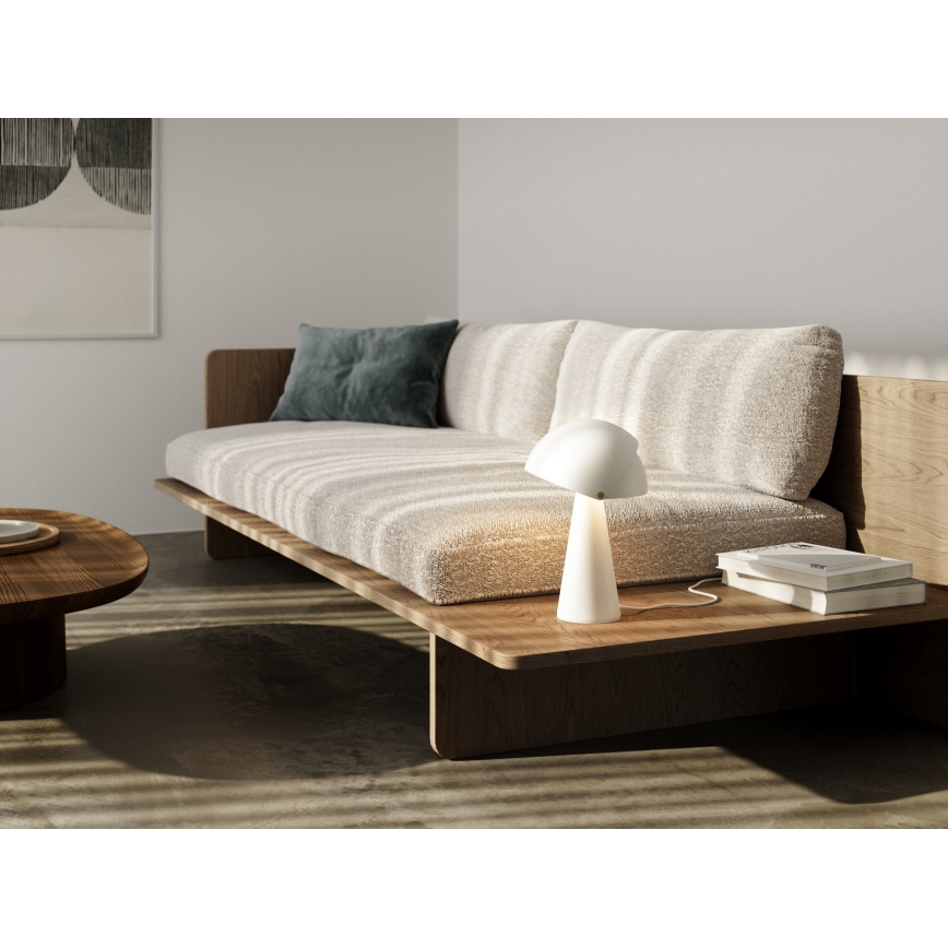 DFTP by Nordlux - Pöytävalaisin säädettävällä lampunvarjostimella ALIGN 1xE27/25W/230V valkoinen