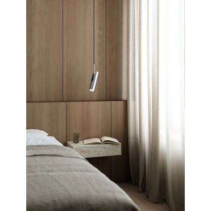 DFTP by Nordlux - Riippuvalaisin vaijerilla MIB 1xGU10/8W/230V kiiltävä kromi