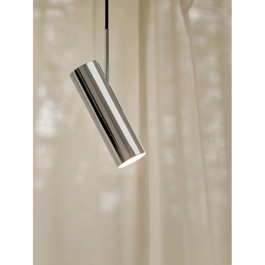 DFTP by Nordlux - Riippuvalaisin vaijerilla MIB 1xGU10/8W/230V kiiltävä kromi