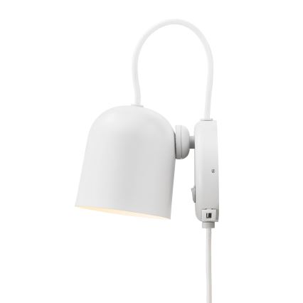 DFTP by Nordlux - Seinään asennettava kohdevalaisin USB-portilla ANGLE 1xGU10/25W/230V valkoinen