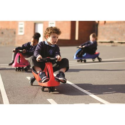 Didicar - Työntöpyörä punainen