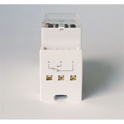 Digitaalinen kytkinkello DIN-kiskolle 3680W/230V