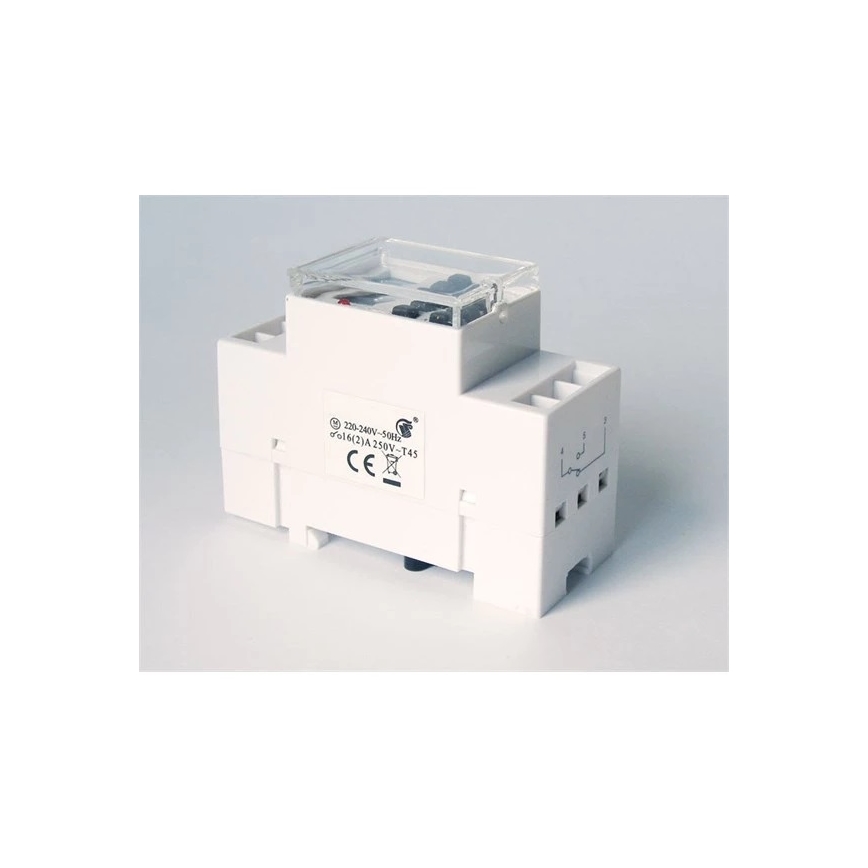 Digitaalinen kytkinkello DIN-kiskolle 3680W/230V