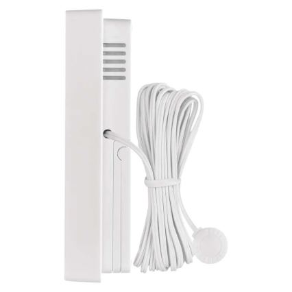 Digitaalinen lämpö- ja kosteusmittari, 2 × AAA-paristoa, valkoinen