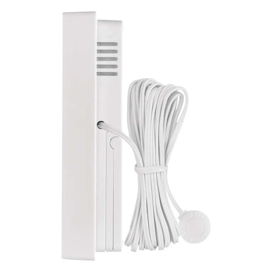 Digitaalinen lämpö- ja kosteusmittari, 2 × AAA-paristoa, valkoinen