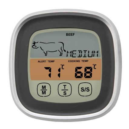 Digitaalinen lihalämpömittari anturin kanssa -20-300°C 2xAAA