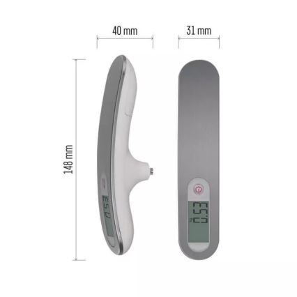 Digitaalinen ripustusvaaka 1xCR2032