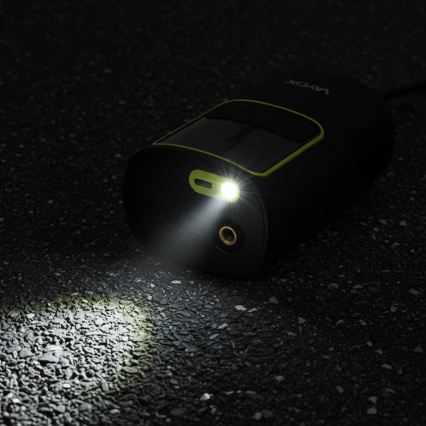 Digitaalinen taskukokoinen kompressori 5V 4000 mAh musta