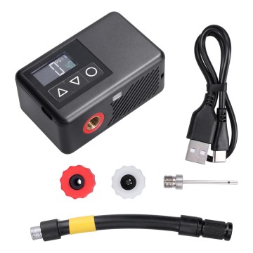 Digitaalinen taskukompressori 500 mAh 5V musta