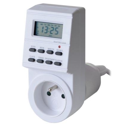 Digitaalinen viikoittainen ajastin 16A/230V 200 mAh
