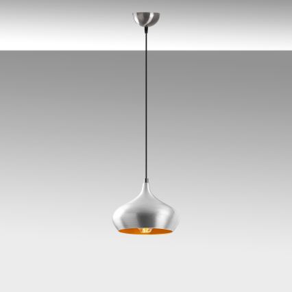 DODO-riippuvalaisin vaijerilla 1xE27/40W/230V mattakromi