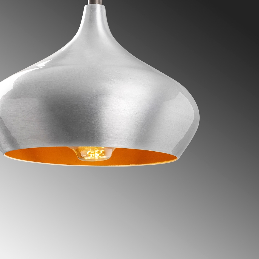 DODO-riippuvalaisin vaijerilla 1xE27/40W/230V mattakromi