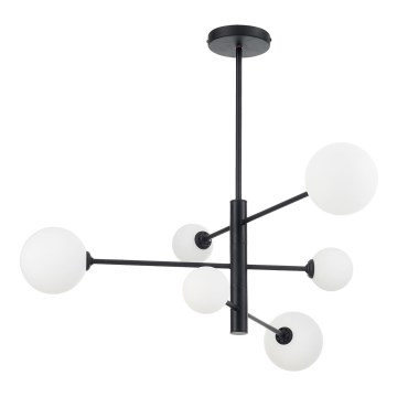 DORADO varrellinen kattokruunu 6xG9/40W/230V musta