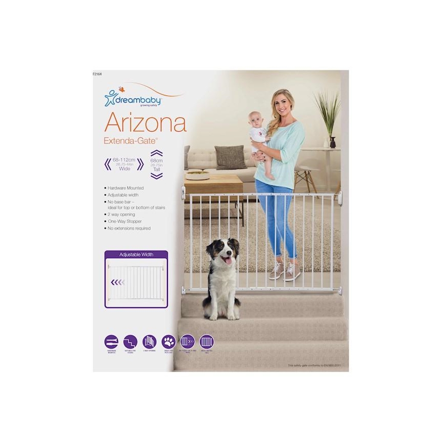 Dreambaby - Turvaportti ARIZONA 68-112 cm