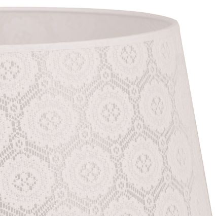 Duolla - Varjostin kattokruunuun CLASSIC L E27 halkaisija 38 cm valkoinen