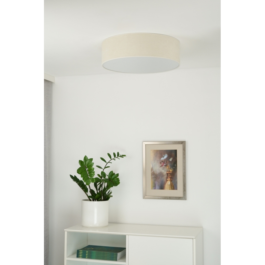 Duolla - LED Kattovalaisin CORTINA LED/26W/230V halkaisija 45 cm 4000K kerma