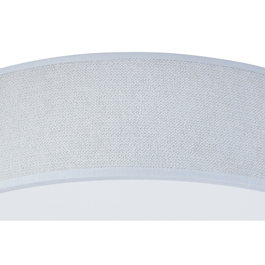 Duolla - LED-kattovalaisin CORTINA LED/26W/230V halkaisija 30 cm 4000K harmaa