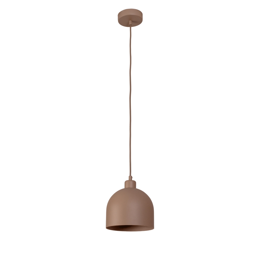 Duolla - IRONLINE-riippuvalaisin 1xE27/15W/230V, halkaisija 17 cm, beige