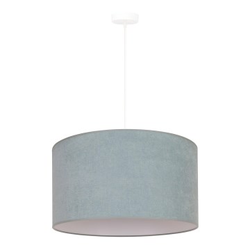 Duolla - Kattokruunu johdossa BRISTOL 1xE27/15W/230V halkaisija 45 cm vihreä/valkoinen