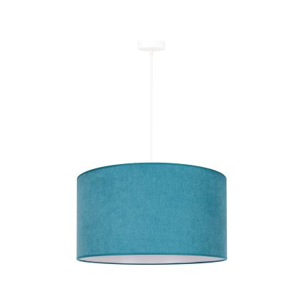 Duolla - Kattokruunu johdossa BRISTOL 1xE27/40W/230V halkaisija 45 cm turkoosi