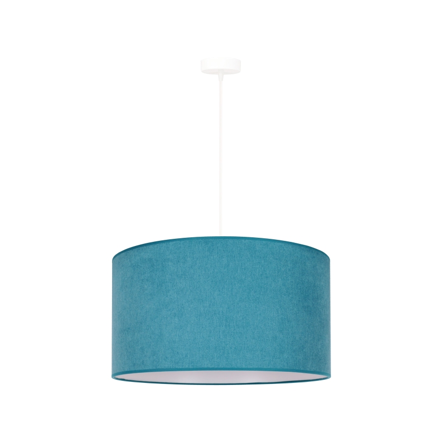 Duolla - Kattokruunu johdossa BRISTOL 1xE27/40W/230V halkaisija 45 cm turkoosi