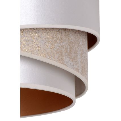 Duolla - Kattokruunu johdossa KOBO 1xE27/15W/230V halkaisija 45 cm hopea/kulta