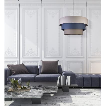 Duolla - Kattokruunu johdossa LUNETA 1xE27/40W/230V halkaisija 45 cm