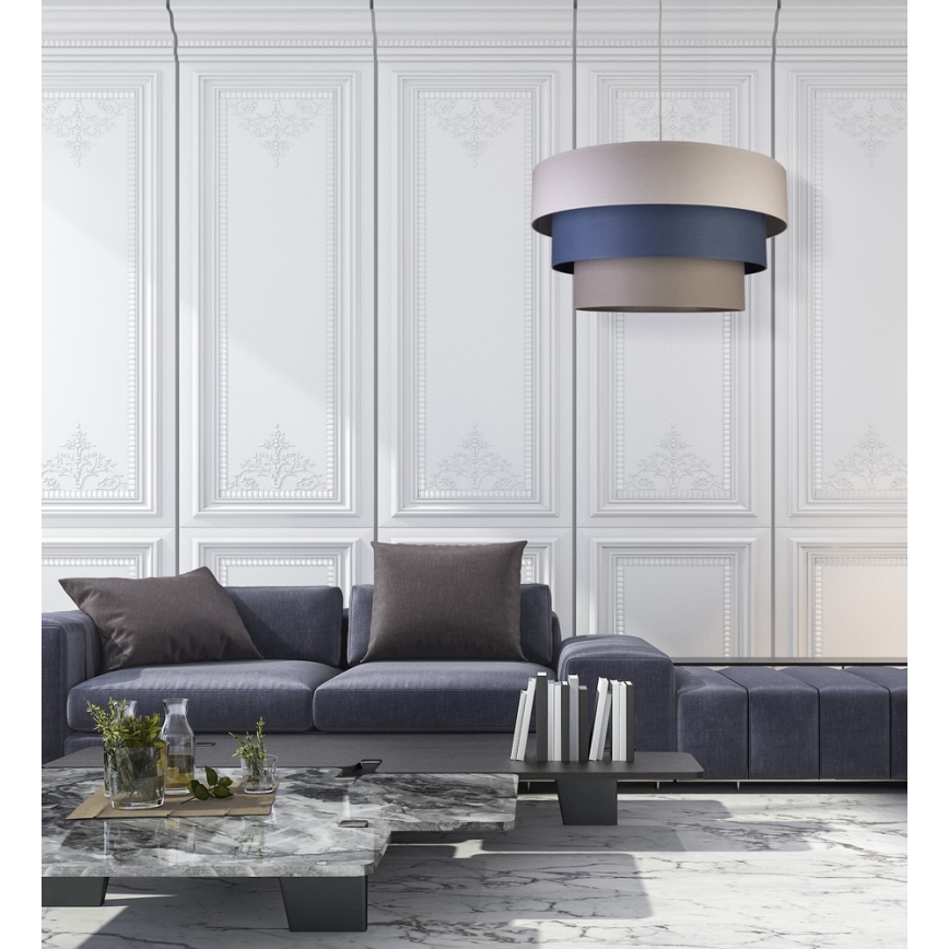 Duolla - Kattokruunu johdossa LUNETA 1xE27/40W/230V halkaisija 45 cm