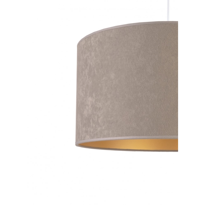 Duolla - Kattokruunu johdossa ROLLER 1xE27/40W/230V halkaisija 40 cm harmaa