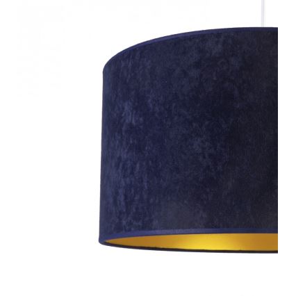 Duolla - Kattokruunu johdossa ROLLER 1xE27/40W/230V halkaisija 40 cm sininen