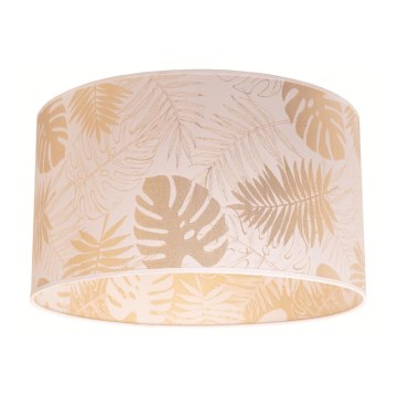 Duolla - Kattovalo ARECA 1xE27/40W/230V halkaisija 45 cm messinki/valkoinen