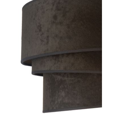 Duolla - Kattovalo DEVON 1xE27/40W/230V halkaisija 45 cm musta/kulta