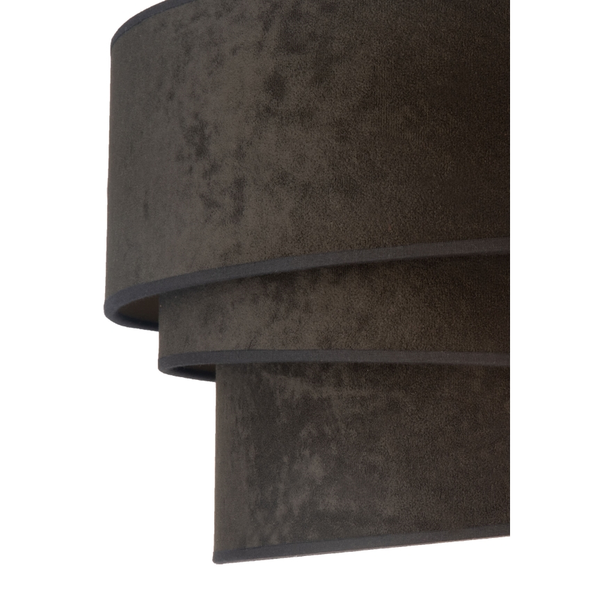 Duolla - Kattovalo DEVON 1xE27/40W/230V halkaisija 45 cm musta/kulta