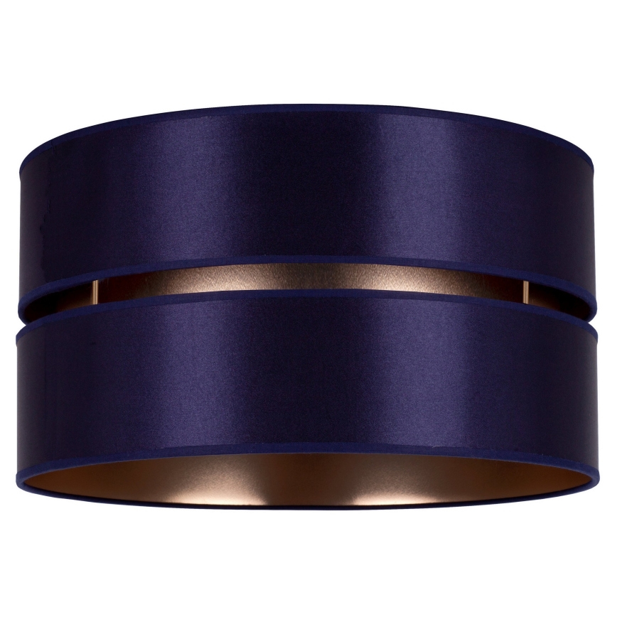 Duolla - Kattovalo DUO 1xE27/15W/230V halkaisija 40 cm sininen/kulta