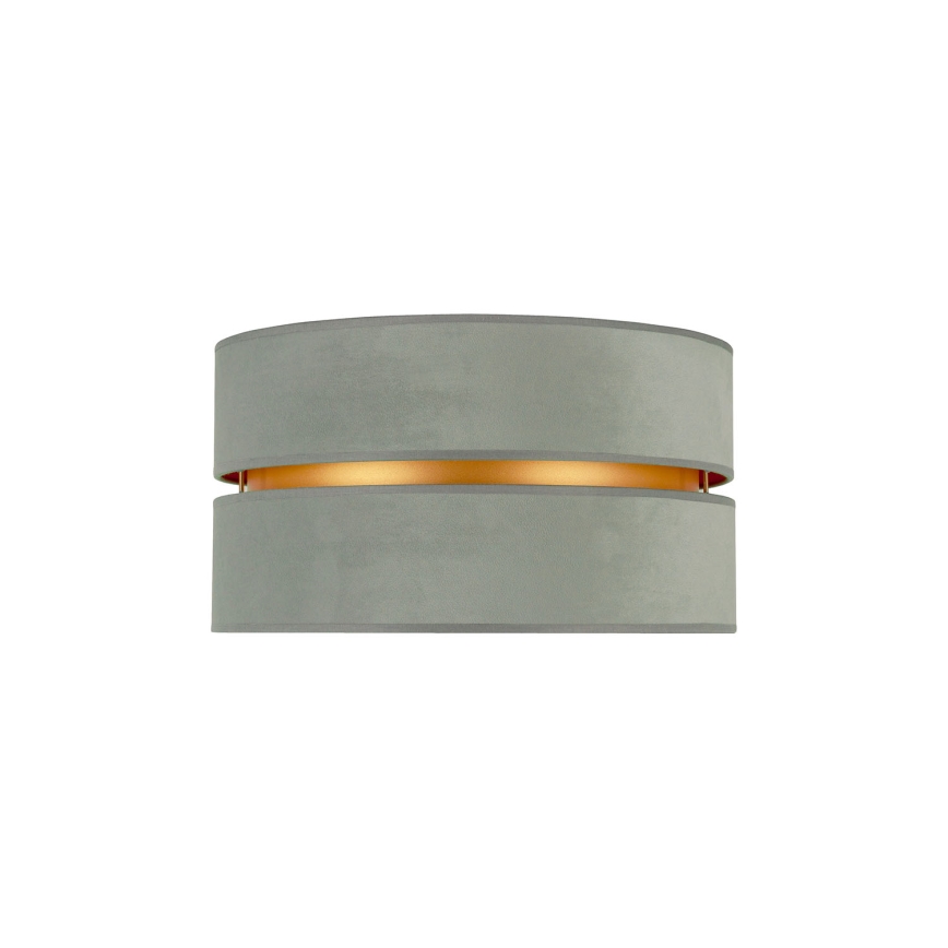 Duolla - Kattovalo DUO 1xE27/15W/230V halkaisija 40 cm vaaleanvihreä/kulta