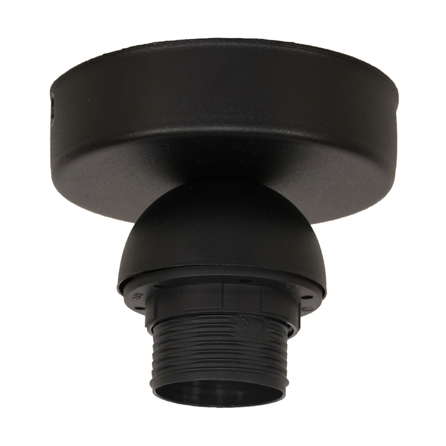 Duolla - Kattovalo DUO 1xE27/40W/230V halkaisija 40 cm musta/kulta