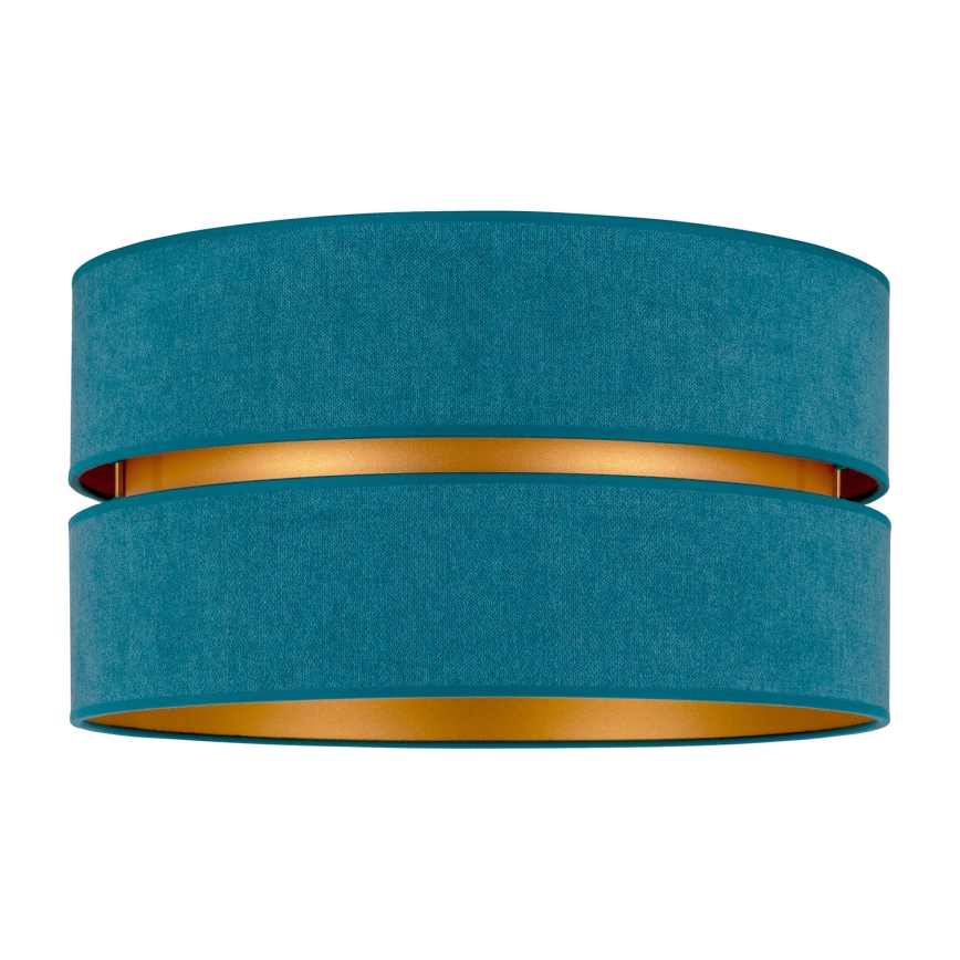 Duolla - Kattovalo DUO 1xE27/40W/230V halkaisija 40 cm turkoosi/kulta